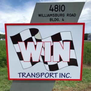  WIN Transport Inc., Hurlock, MD